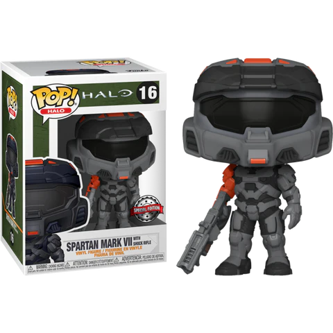POP! Halo: Spartan Mark VII with Shock Rifle #16 GameStop Exclusive