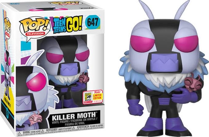 DC -Teen Titans Go! - Killer Moth SDCC 2018 US Exclusive Pop! Vinyl