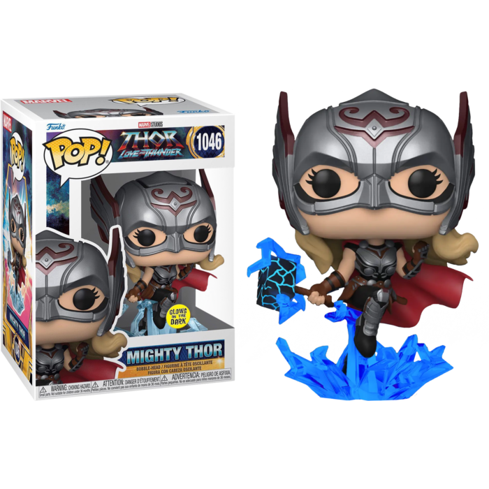 Marvel: Thor 4: Love and Thunder - Mighty Thor Glow in the Dark Pop! Vinyl