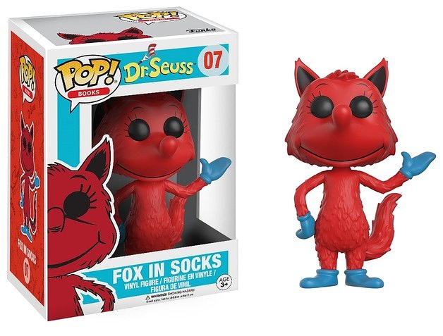 Funko Dr. Seuss POP! Books Fox in Socks Vinyl