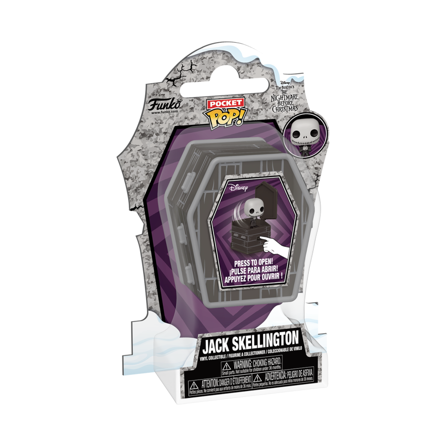 Nightmare Before Christmas - Jack Pocket Coffin Poppers!