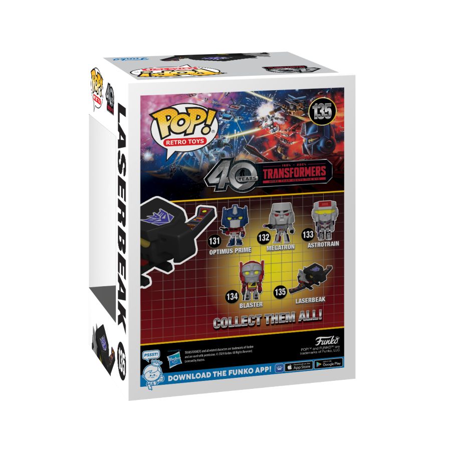 Transformers: G1 - Laserbeak Pop! Vinyl