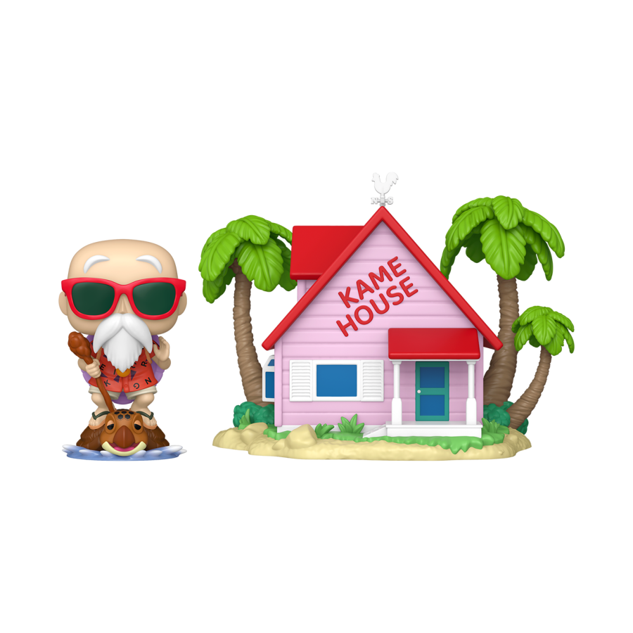 Dragon Ball - Master Roshi w/Kame House Pop! Town