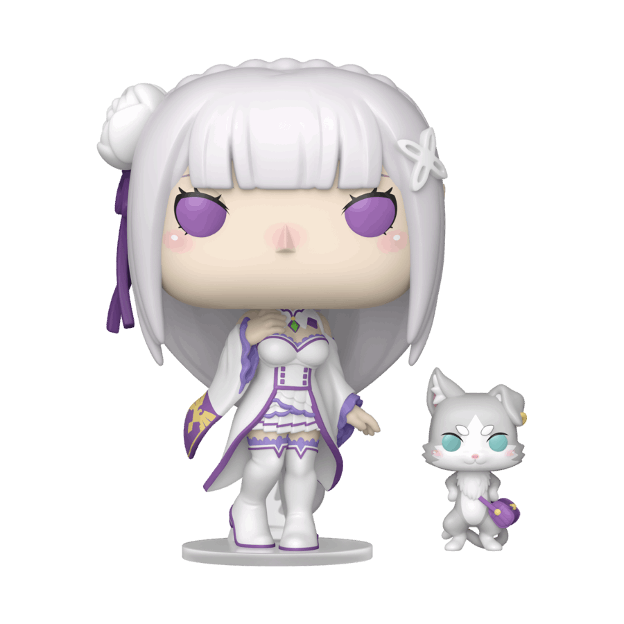 Re:Zero - Starting Life in Another World - Emilia & Puck Pop! Vinyl
