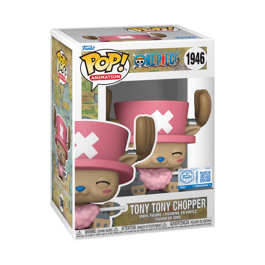 One Piece - Chopper with Cotton Candy Pop! Vinyl