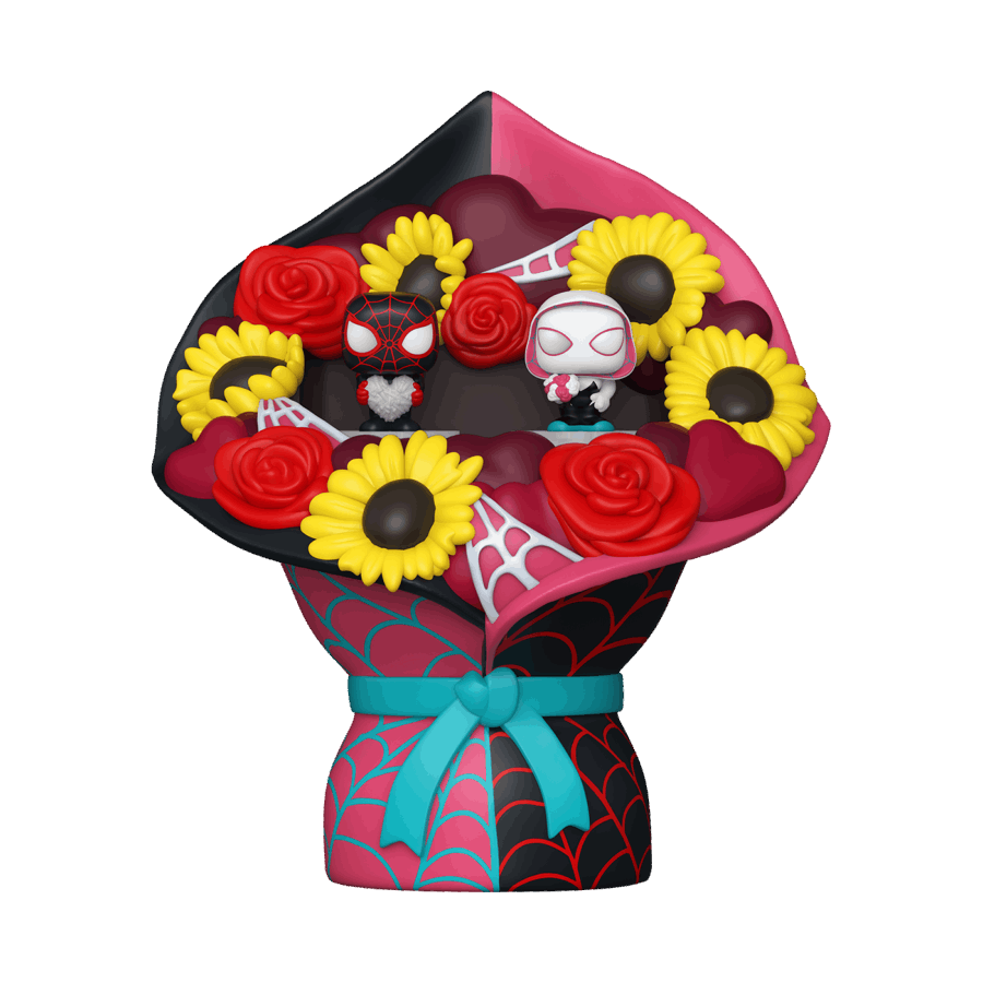 Spiderman - Valentines Bitty Pop! Bouquet