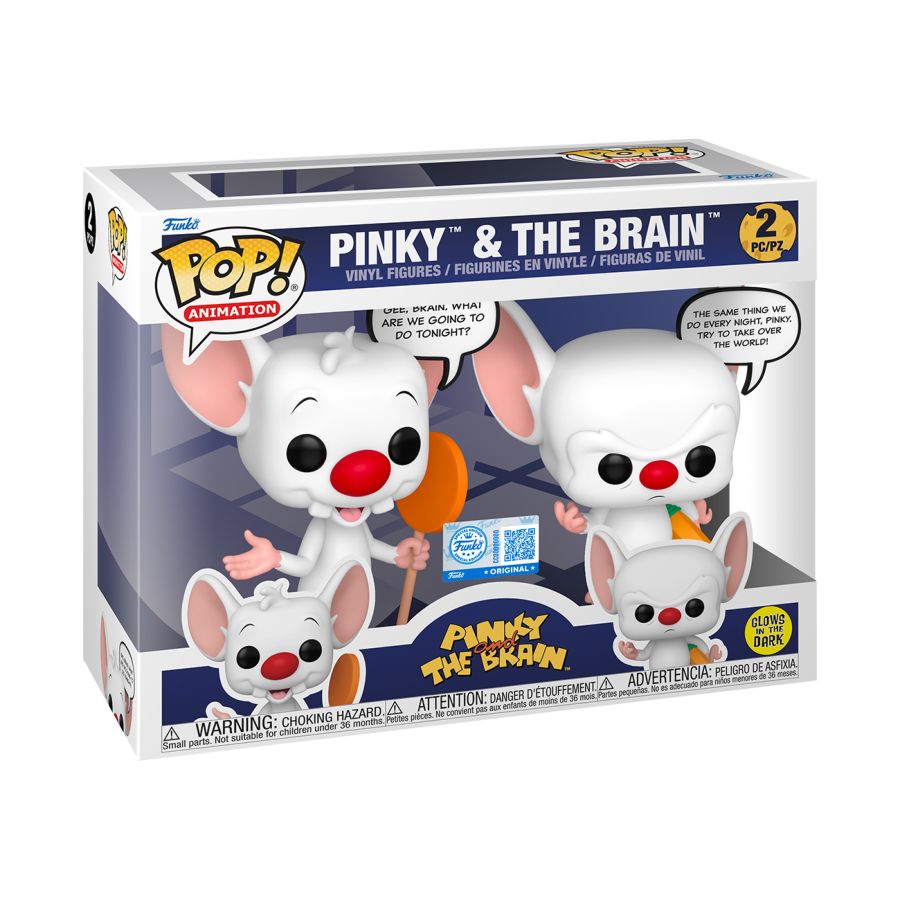 Pop! Sayings - Pinky & The Brain GW Pop! 2PK RS