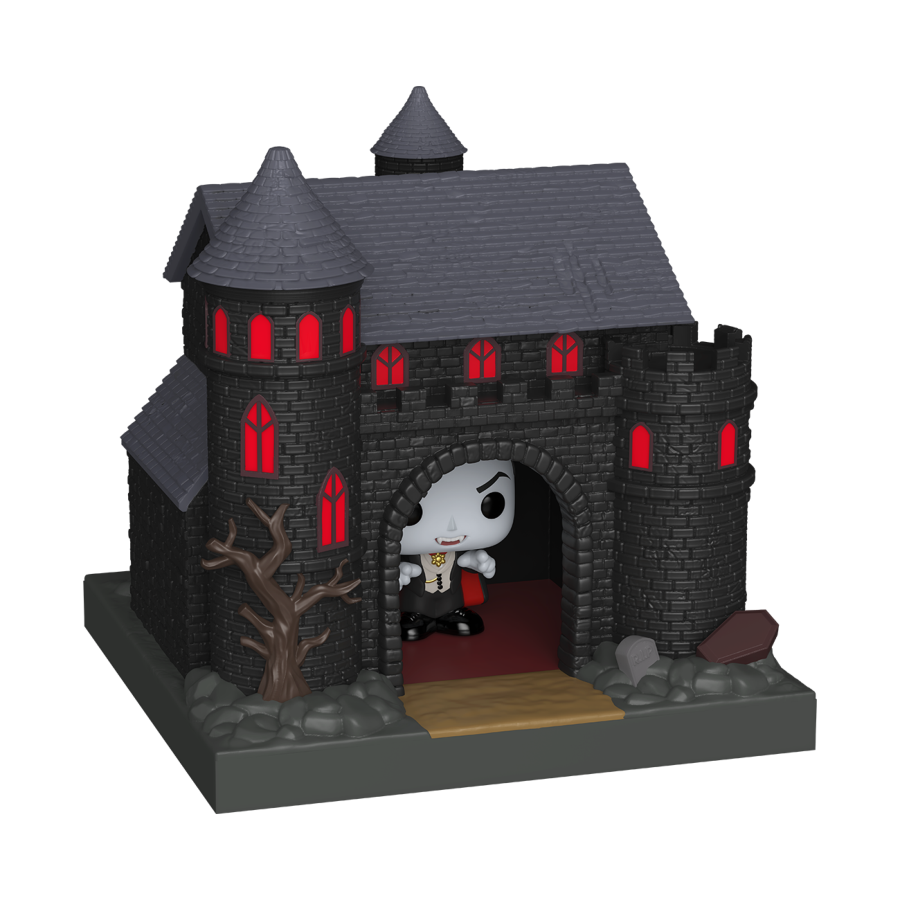 Universal Monsters - Dracula's Castle with Dracula Bitty Pop! Town