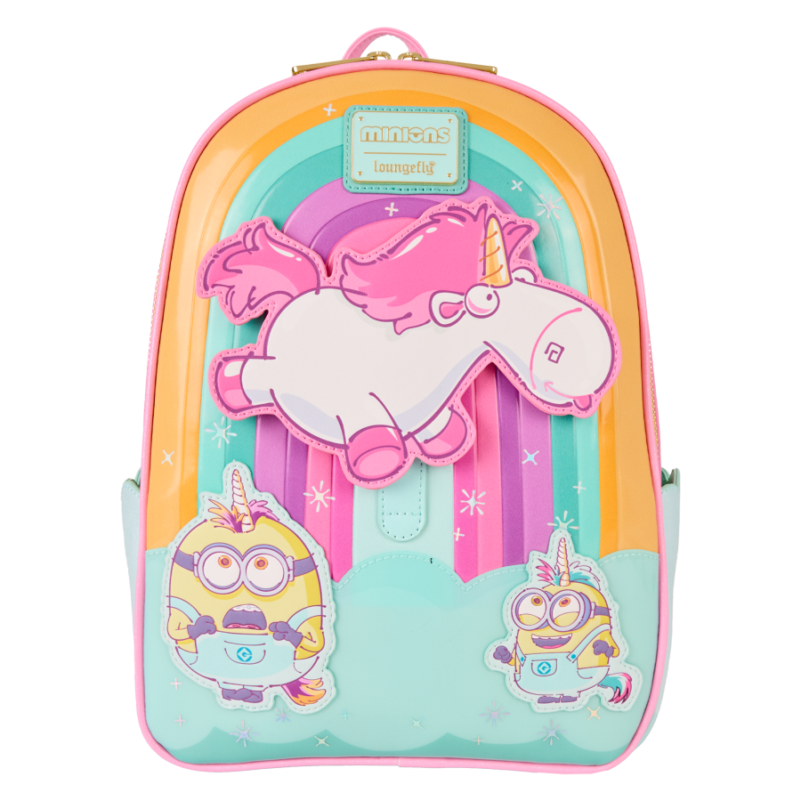 Minions - Fluffy Unicorn Mini Backpack