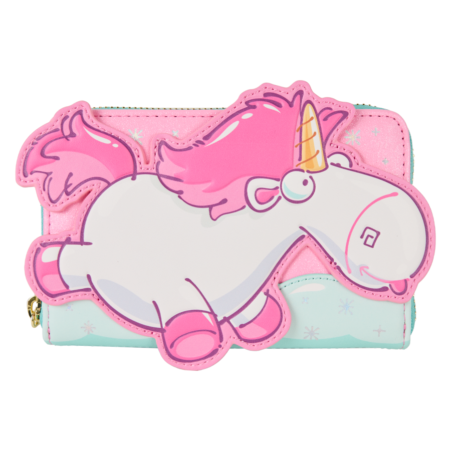 Minions - Fluffy Unicorn Zip Around Wallet