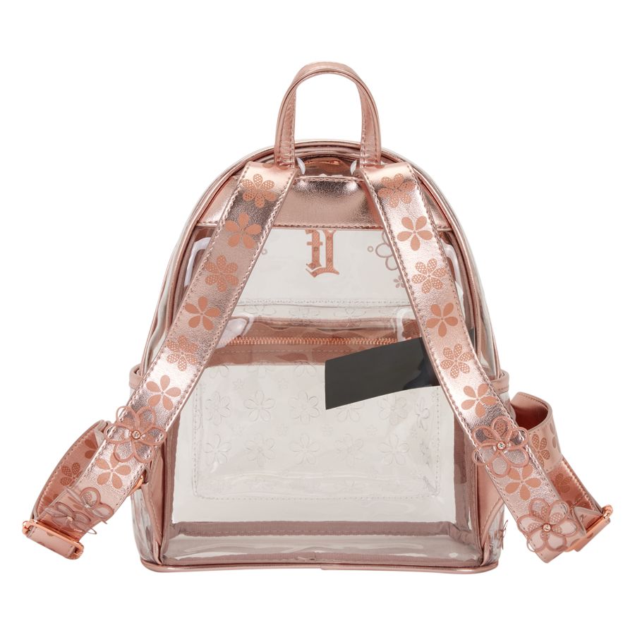 Loungefly - Clear Floral Mini Backpack