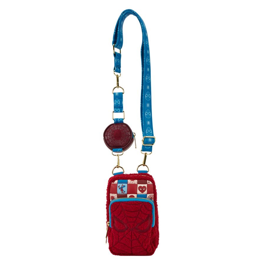 Marvel Comics - Spider-Man Cell Phone Crossbody Bag with Coin Bag