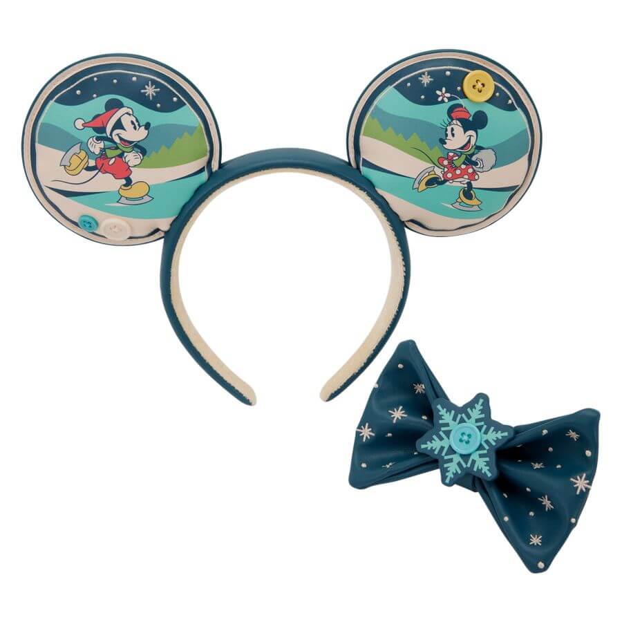 Disney - Mickey & Minnie Holiday Ear Headband