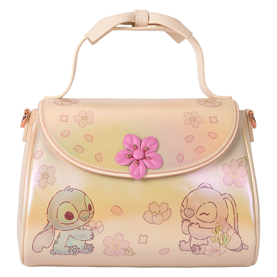 Disney - Cute Stitch Bow Handle Crossbody Bag