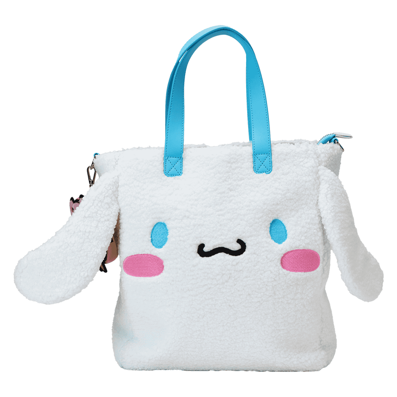 Cinnamoroll Cosplay Sherpa Tote Crossbody Bag With Coin Bag