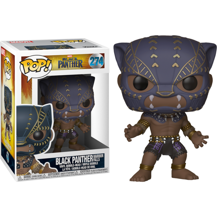 Marvel: Black Panther (2018) - Black Panther in Warrior Falls Outfit Pop! Vinyl