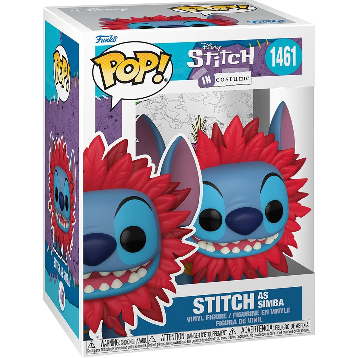 Lilo & Stitch-Costume Stitch as Simba - Storybook Swag