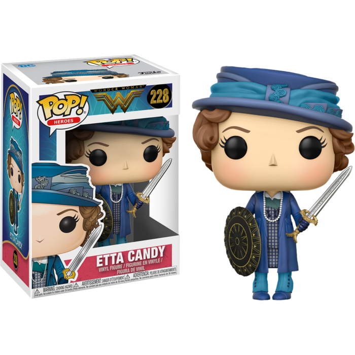 DC -Wonder Woman (2017) - Etta Candy with God-Killer Sword and Shield - DC
