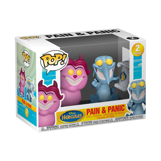 Disney - Hercules (1997) - Panic & Pain Pop! Vinyl 2-Pack - POP!! Disney