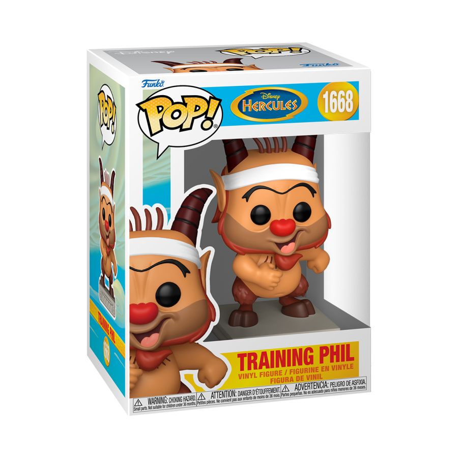Disney - Hercules (1997) - Training Phil Pop! Vinyl - POP!! Disney