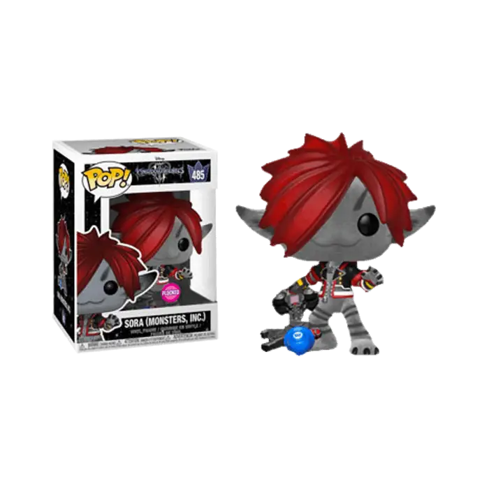 Disney - Kingdom Hearts 3 - Sora Monster's Inc. Flocked Pop! Vinyl Figure