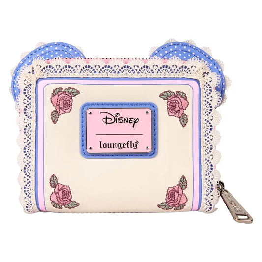 Disney - Minnie Floral & Lace Ears Zip Around Wallet