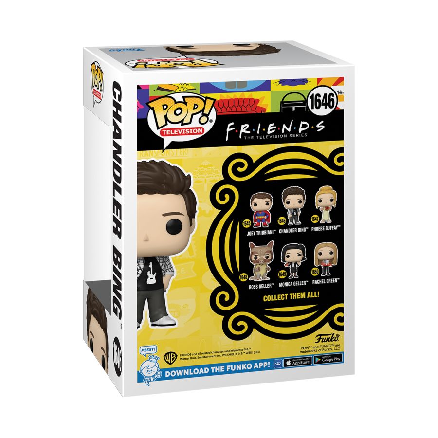 Friends - Chandler (College Outfit) Pop! Vinyl - POP! TV / Movies/Celebrity/Sports