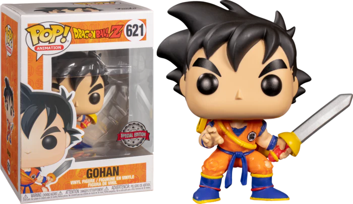 Dragon Ball Z - Young Gohan with Sword