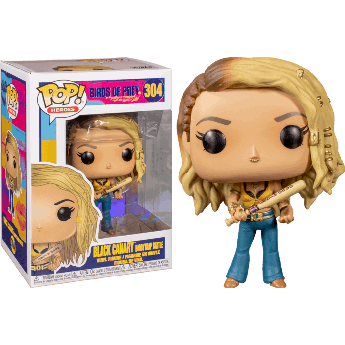 DC: Birds of Prey (2020) - Black Canary Boobytrap Battle Pop! Vinyl