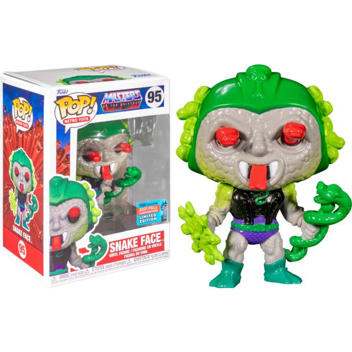 Masters of the Universe - Snake Face Pop! Vinyl Figure (2021 Fall Convention Exclusive)