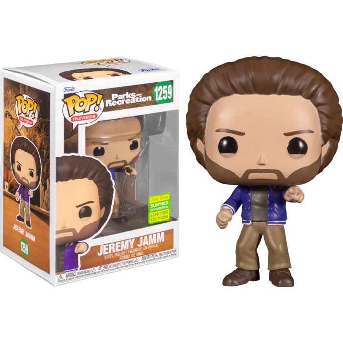 Parks and Recreation - Jeremy Jamm Pop! Vinyl Figure (2022 Summer Convention Exclusive)