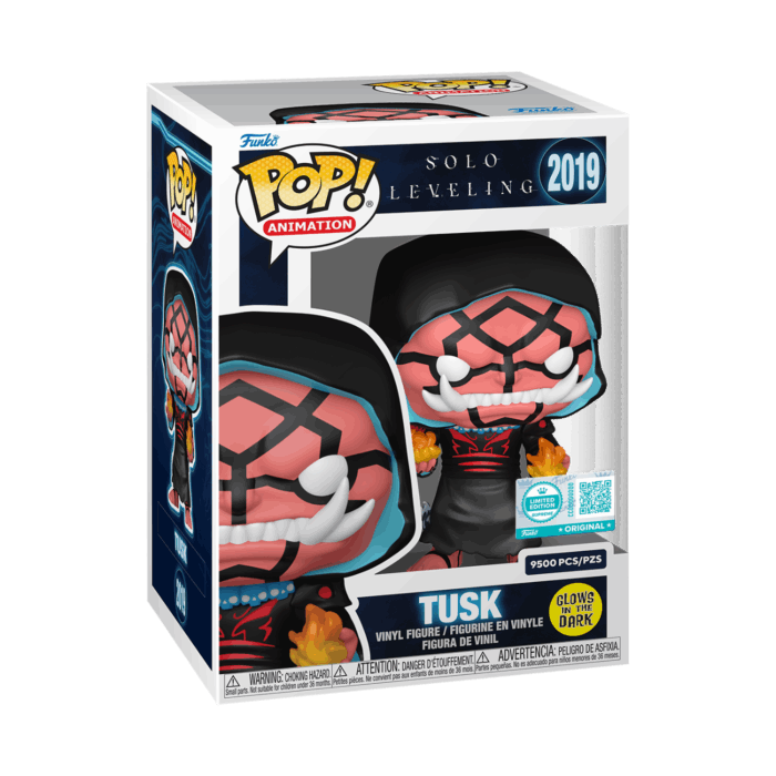 SOLO LEVELING - TUSK POP! VINYL - 9500PCS LIMITED EDITION EXCLUSIVE