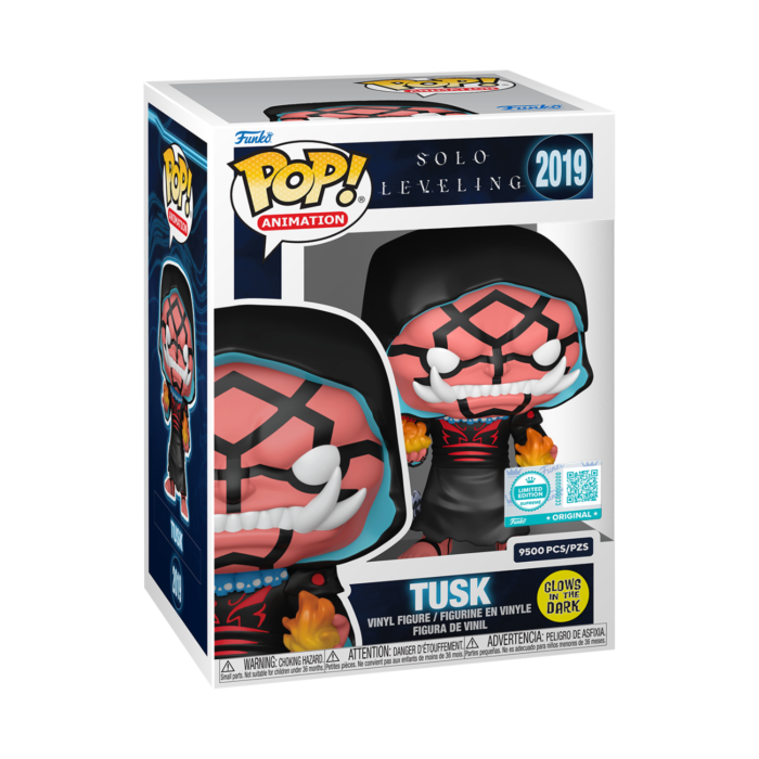 SOLO LEVELING - TUSK POP! VINYL - 9500PCS LIMITED EDITION EXCLUSIVE