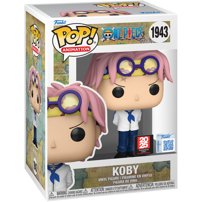 One Piece - Koby Pop! Vinyl Figure (2025 Animation Expo Convention Exclusive)