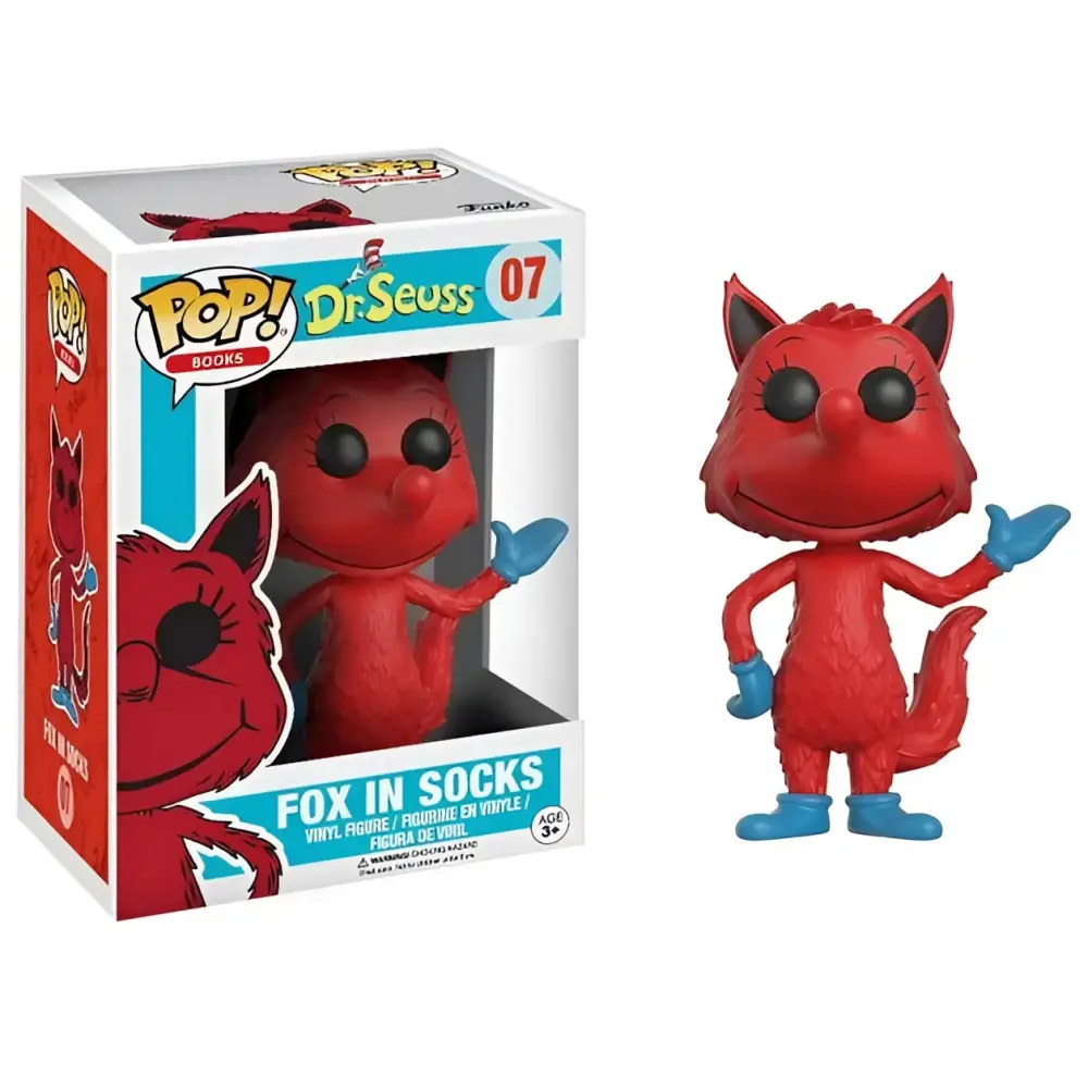 Funko Dr. Seuss POP! Books Fox in Socks Vinyl