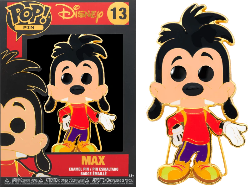 A Goofy Movie - Max 4" Pop! Enamel Pin