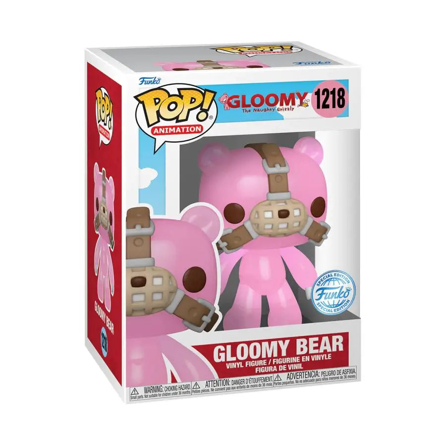 Gloomy the Naughty Grizzly – Gloomy Bear Translucent Pop! Vinyl Figure #1218