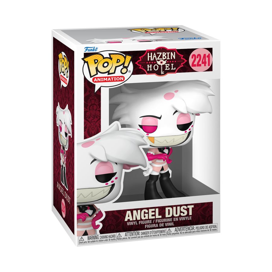 Hazbin Hotel - Angel Dust Pop! Vinyl - Animation