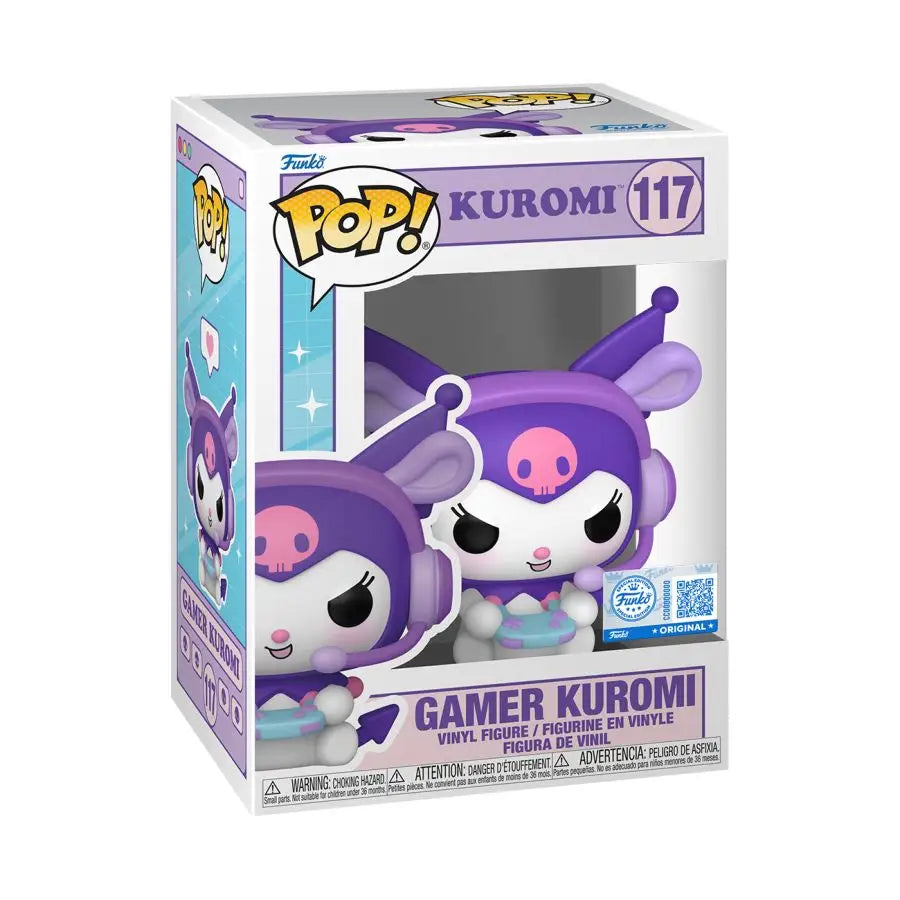 Hello Kitty - Gamer Kuromi US Exclusive Pop! Vinyl