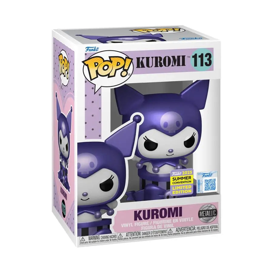 Hello Kitty - Kuromi Purple Metallic SDCC 2025 Exclusive Pop! Vinyl