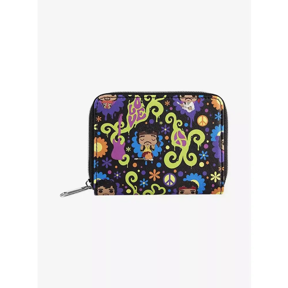 Jimi Hendrix - Love & Flowers Purse