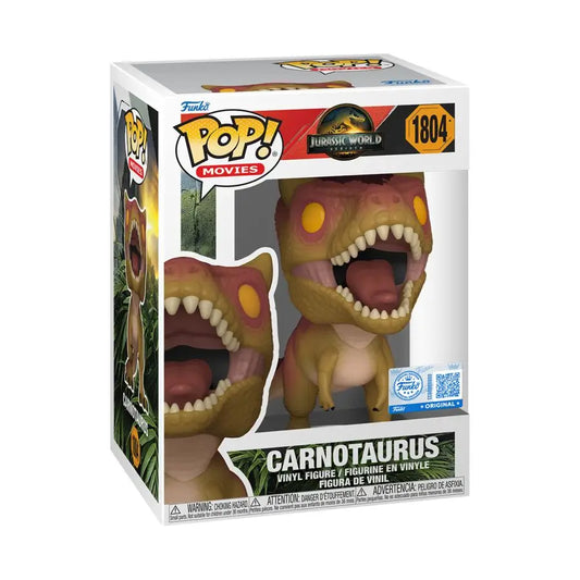 Jurassic World (2025) - Carnotaurus Pop! Vinyl