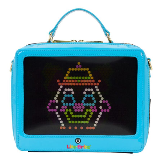 Lite Brite - Lenticular Glow Crossbody Bag with Coin Bag - wallets/bags