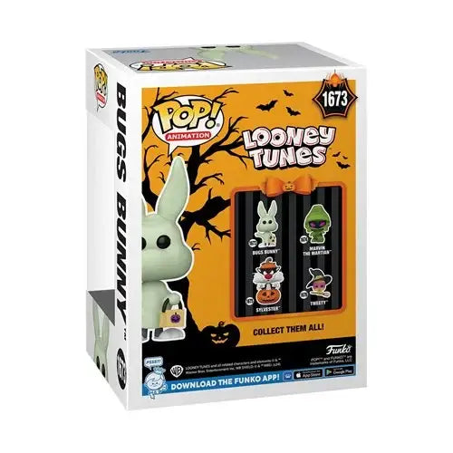 Looney Tunes Halloween Bugs Bunny (Ghost) Funko Pop! Vinyl Figure #1673 - Storybook Swag