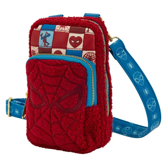 Marvel Comics - Spider-Man Cell Phone Crossbody Bag with Coin Bag