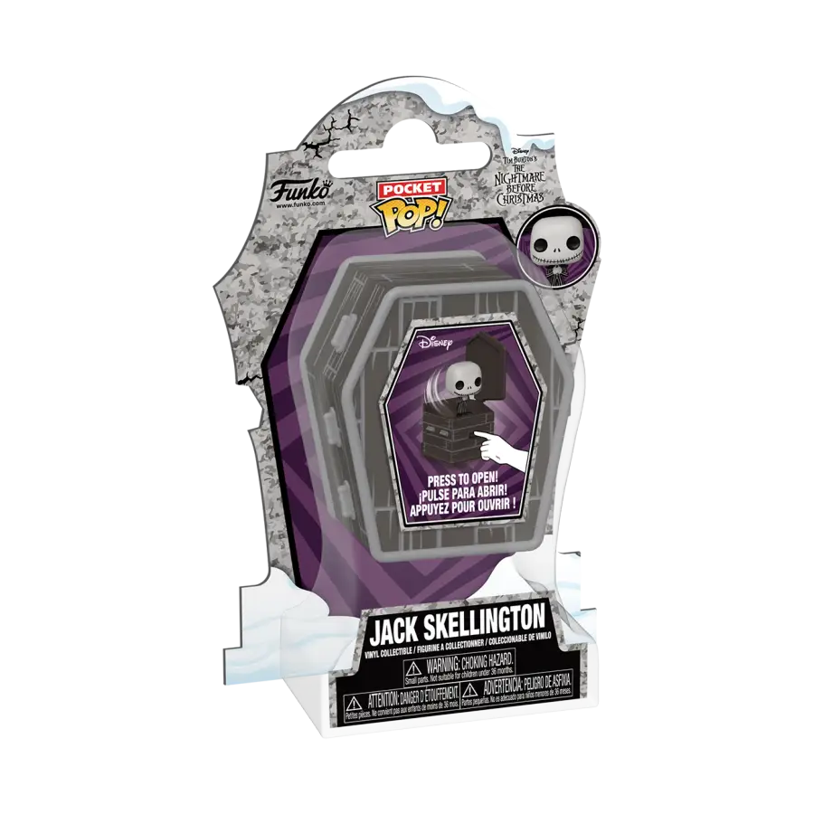 Nightmare Before Christmas - Jack Pocket Coffin Poppers!