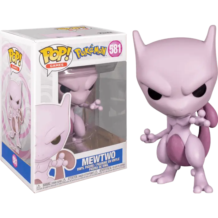 Pokemon - Mewtwo Pop! Vinyl ( Signed)