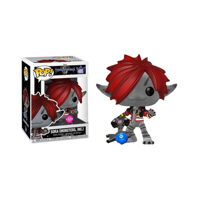 Disney - Kingdom Hearts 3 - Sora Monster's Inc. Flocked Pop! Vinyl Figure