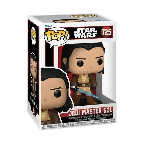 Star Wars: Acolyte Jedi Master Sol Funko Pop! Vinyl Figure #725 - Storybook Swag