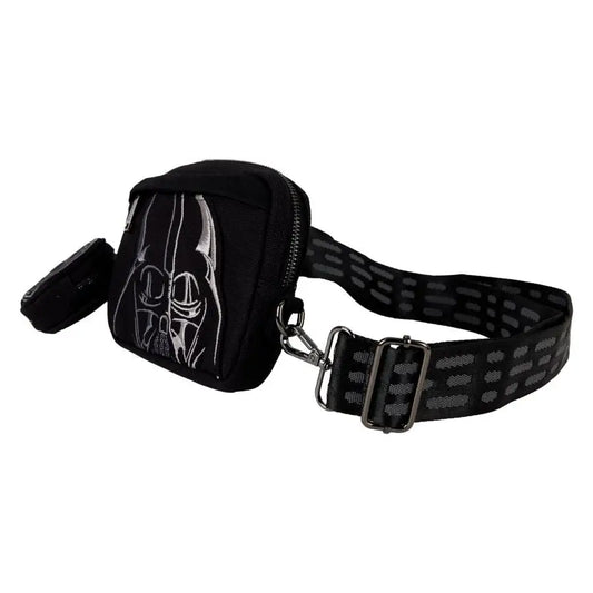 Star Wars - Darth Vader Canvas Sling Crossbody Bag with Coin Bag
